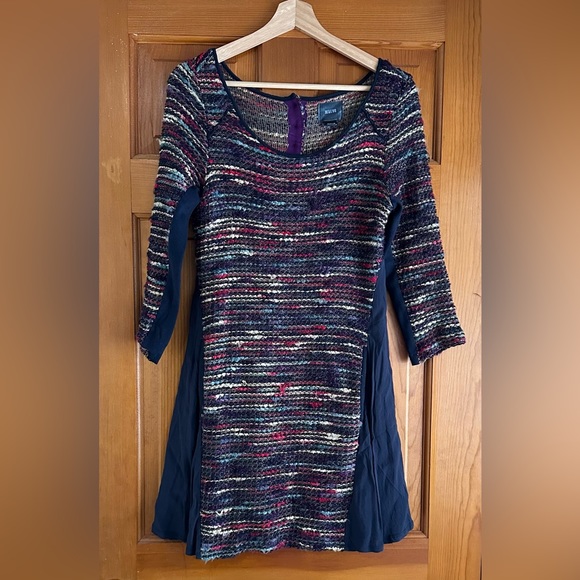 Anthropologie Maeve Boucle Multicolor Knit Dress - Picture 6 of 8